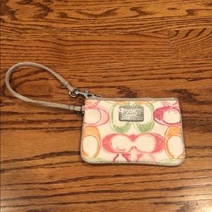 Coach wristlet